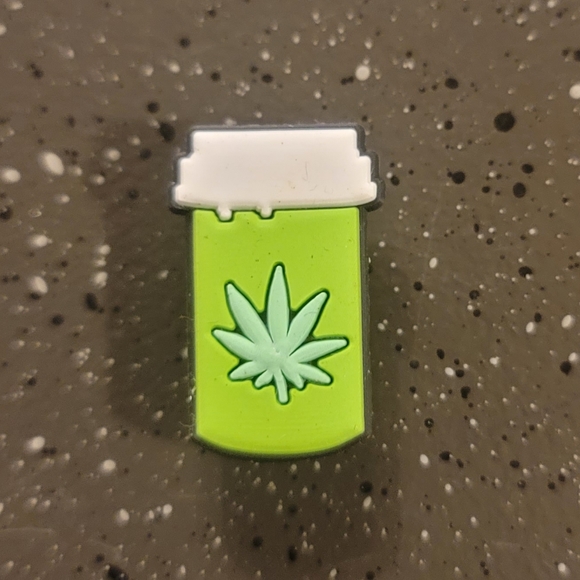 NEW Weed Script Bottle Croc Charm - Picture 3 of 4